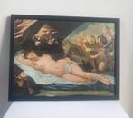 Mooie zwarte lijst als nieuw 42 x 32 cm. Kunststof, Huis en Inrichting, Woonaccessoires | Lijsten, Ophalen of Verzenden, Zo goed als nieuw