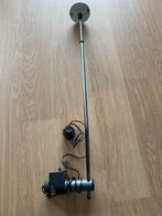 Auping Aureo Bedlampje Zilvergrijs - Auronde - linkerzijde, Ophalen of Verzenden, Zo goed als nieuw, Metaal, Minder dan 100 cm