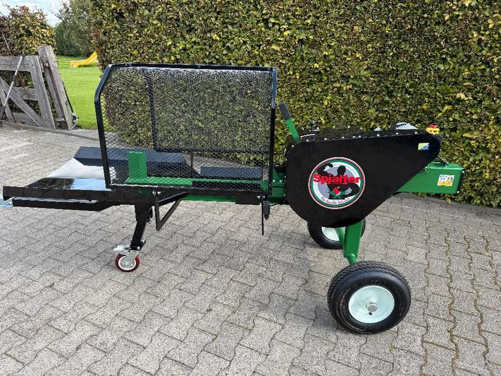 snelle houtklover 34 ton kloofkracht benzine of electr 400v, Tuin en Terras, Kloofmachines, Nieuw, Liggend, Benzine, Ophalen