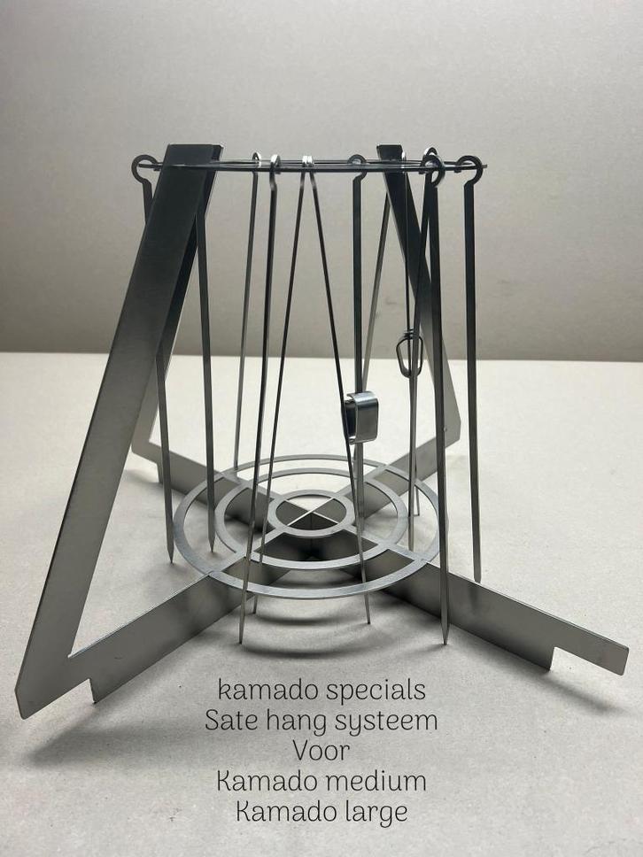 Saté hang rek kamado, Tuin en Terras, Barbecue-accessoires, Nieuw, Ophalen of Verzenden