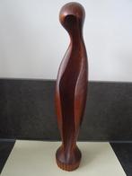 Houtsnijwerk beeld Maria houten sculptuur Madonna abstract, Ophalen of Verzenden, Zo goed als nieuw, Beeld(je), Christendom | Katholiek