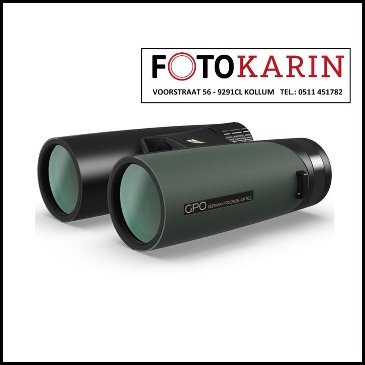 GPO Passion ED 10x42 groen | verrekijker | Foto Karin Kollum, Audio, Tv en Foto, Optische apparatuur | Verrekijkers, Nieuw, Dakkant (recht)