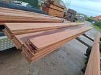 Partij hardhout vlonderplanken 17 st 335 cm bezorgen mogelij, Ophalen, Planken, Nieuw, Hardhout