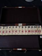 Vintage Rummikub in luxe koffer - Compleet!, Ophalen of Verzenden, Gebruikt, Overige typen