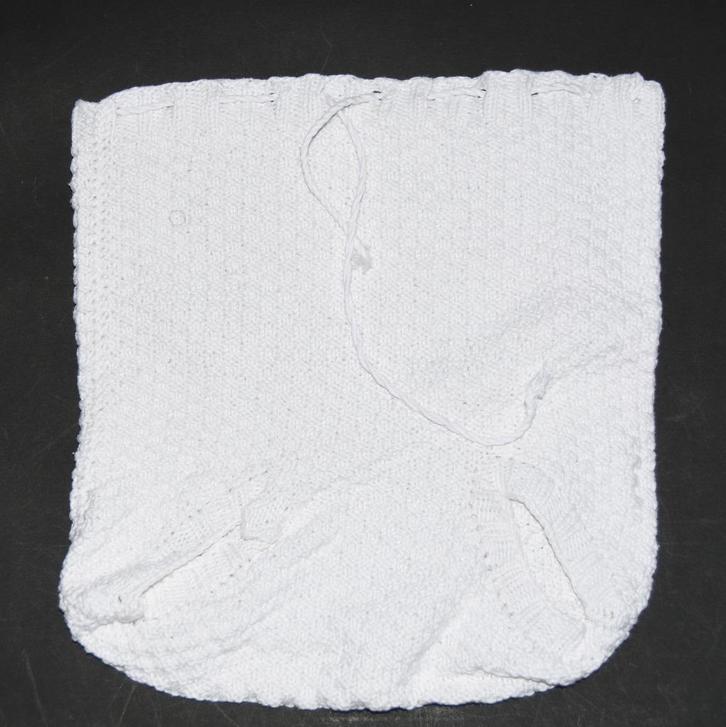 Antieke gebreide overbroek luierbroek baby 60s gerstekorrel, Antiek en Kunst, Antiek | Kleding en Accessoires, Kinderen, Ophalen of Verzenden