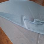 Bellona babyblue vitrage lappen, Ophalen of Verzenden, Nieuw, 200 cm of meer, 200 cm of meer