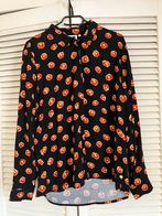 Fabienne chapot blouse, Ophalen of Verzenden, Zo goed als nieuw, Maat 38/40 (M), Blauw