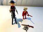 Playmobil 3581 Sheriff met cowboy te paard (vintage), Complete set, Gebruikt, Ophalen