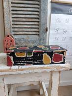 Oude stoffen handschoenendoos, Ophalen of Verzenden