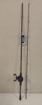 NIEUW Set Eurocatch Baitcasting 2,40 Mtr 5-28 Gram + Reel, Watersport en Boten, Hengelsport | Roofvissen, Ophalen, Nieuw, Complete set