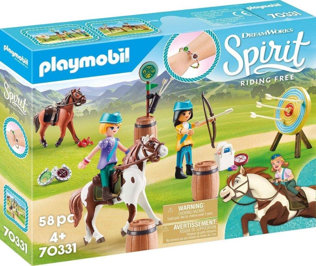 Playmobil: 70331 Spirit: Boogschieten te paard, ., Nieuw, Ophalen of Verzenden, .