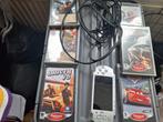 Psp 2004 model met games(lees omschrijving), Spelcomputers en Games, Ophalen of Verzenden, Gebruikt, PSP, Met games