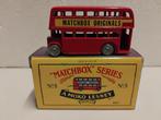 Matchbox Moko Lesney #5 London bus coach reproduction 3INCH, Ophalen of Verzenden, Zo goed als nieuw, Bus of Vrachtwagen, Lesney