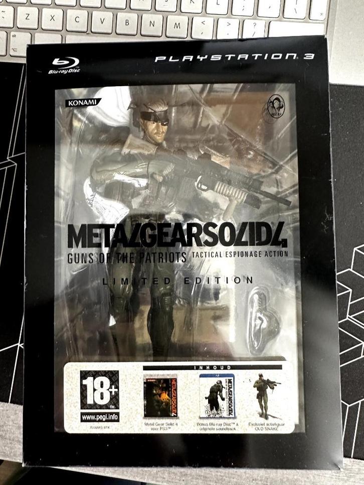 Metal Gear Solid 4 Guns of the Patriots Limited Edition, Spelcomputers en Games, Games | Sony PlayStation 3, Zo goed als nieuw