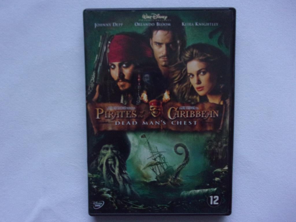 Pirates of the caribbean - Dead man's chest DVD, Vanaf 12 jaar, Ophalen of Verzenden, Gebruikt