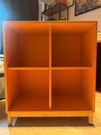 Oranje IKEA EKET kast met 4 vakken, Huis en Inrichting, Ophalen, Zo goed als nieuw, Minder dan 150 cm, Minder dan 100 cm