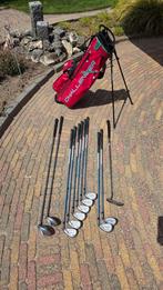 Complete Golfset met carbon shaft ijzers en golftas., Sport en Fitness, Golf, Ophalen of Verzenden, Gebruikt, Set, Overige merken