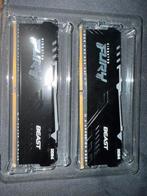 Kingston Fury Beast 16GB (2x8GB) DDR4 3600MHz RAM, Computers en Software, RAM geheugen, Ophalen, DDR4, Zo goed als nieuw, Desktop
