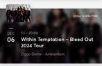 1 Ticket Within Temptation 06.12.24 Ziggo Dome Amsterdam, Tickets en Kaartjes