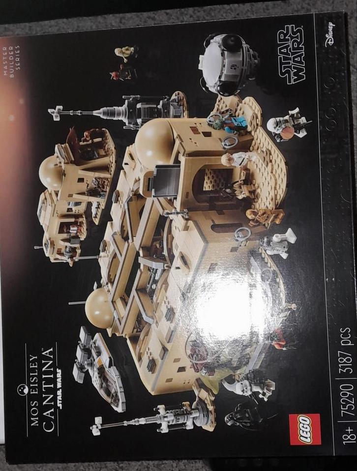 Lego Star Wars Mos Eisley Cantina 75290, Kinderen en Baby's, Speelgoed | Duplo en Lego, Zo goed als nieuw, Lego, Complete set
