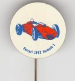 Ferrari 1962 formule 1, Verzamelen, Speldjes, Pins en Buttons, Verzenden, Zo goed als nieuw, Sport
