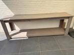 Sidetable steigerhout, Ophalen, Gebruikt, Rechthoekig, Hout