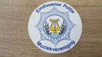 Sticker Eindhovense Politie Muziekvereniging., Verzamelen, Stickers, Overige typen, Ophalen of Verzenden, Zo goed als nieuw