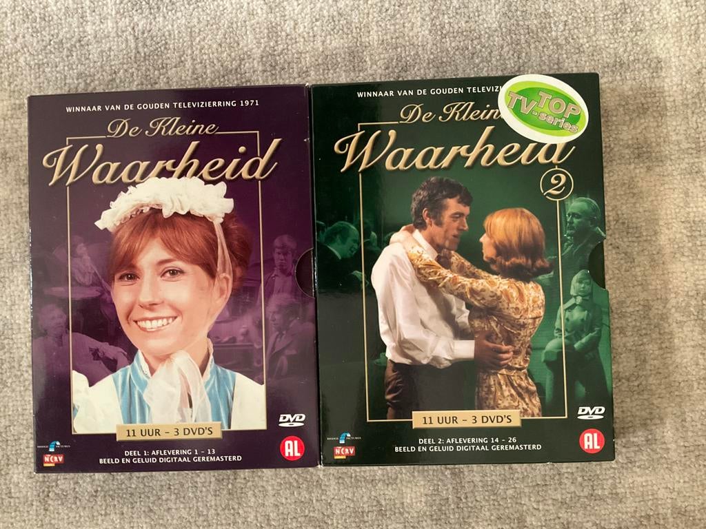 De Kleine Waarheid DVD Serie 1 & 2, Alle leeftijden, Boxset, Drama, Ophalen of Verzenden
