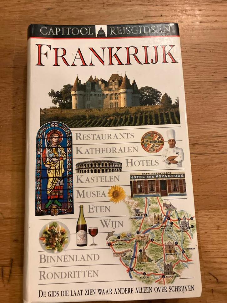 Capitool Reisgids Frankrijk, Boeken, Reisgidsen, Gelezen, Reisgids of -boek, Europa, Capitool, Ophalen of Verzenden