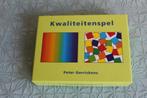 Kwaliteitenspel - educatief kaartspel, Ophalen of Verzenden, Zo goed als nieuw, Management, P. Gerrickens