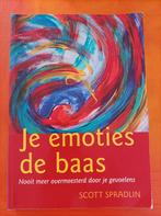 Je emoties de baas - Scott Spradlin, Ophalen of Verzenden, Zo goed als nieuw, Klinische psychologie, Scott Spradlin