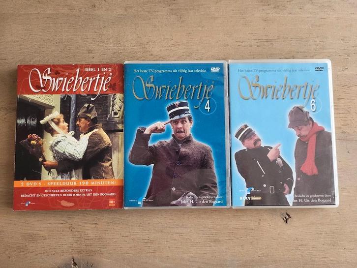 DVD Swiebertje deel 2,4,6, Cd's en Dvd's, Dvd's | Tv en Series, Zo goed als nieuw, Alle leeftijden, Ophalen of Verzenden