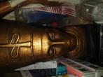 Egyptische koningin nefertiti gemerkt goudkleurig buste, Ophalen, Nieuw