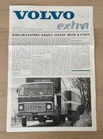 Volvo Extra augustus 1965 vrachtwagenfolder, Verzenden, Zo goed als nieuw, Volvo