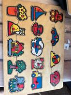 Houten puzzels, Ophalen of Verzenden, Minder dan 10 stukjes, Gebruikt, 6 maanden tot 2 jaar