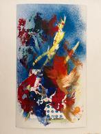 gesigneerd abstract schilderij Oscar Lormans, Verzenden