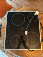 Inductiekookplaat met Perilex stekker, Witgoed en Apparatuur, Ophalen, 4 kookzones, Zo goed als nieuw, Inbouw