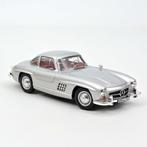 Mercedes 300sl gullwing Norev 1:18 silver, Hobby en Vrije tijd, Nieuw, Ophalen of Verzenden, Auto, Norev