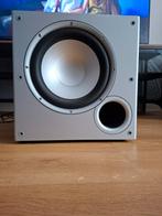 Polk Audio PSW10e Subwoofer - Krachtige Bas!, Gebruikt, Subwoofer, 60 tot 120 watt, Ophalen