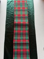 Tafelloper kerst groen, rood, goud, Ophalen of Verzenden, Gebruikt