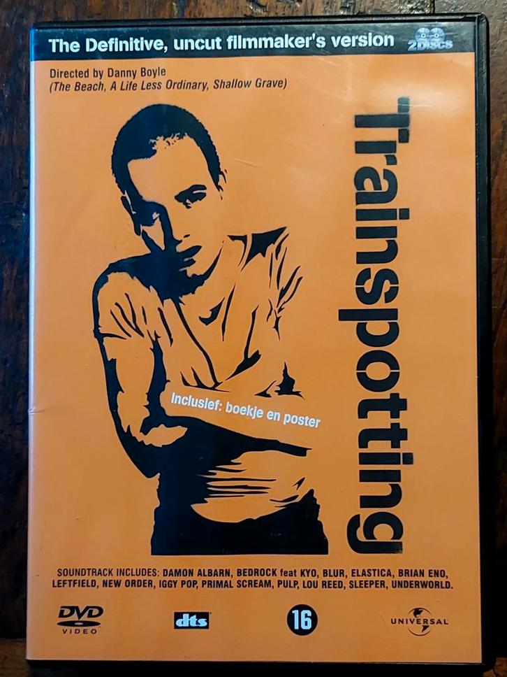 Trainspotting - 2 DVD - Klassieker!, Cd's en Dvd's, VHS | Film, Gebruikt, Drama, Vanaf 16 jaar, Ophalen of Verzenden