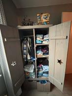 Kinderkamer Bedstee met Kast, Huis en Inrichting, Ophalen, Gebruikt, 100 tot 150 cm, Met lade(s)