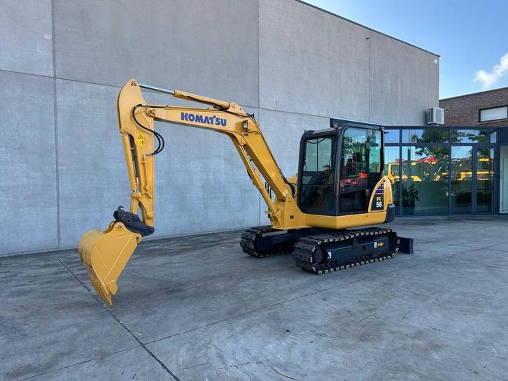 Komatsu - 2013 - PC56-7 - Midigraafmachine, Zakelijke goederen, Machines en Bouw | Kranen en Graafmachines, Graafmachine