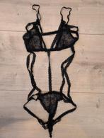 Hunkemöller kanten stringbody, Kleding | Dames, Ondergoed en Lingerie, Hunkemöller, Verzenden, Zwart, Body of Korset