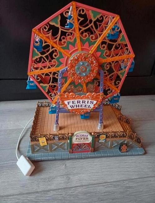 Lemax #34618 Victoriaans Reuzenrad / Ferris Wheel, Diversen, Kerst, Zo goed als nieuw, Ophalen