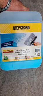 Te koop: DIEPGROND van HORNBACH - meer dan 60% over!, Minder dan 5 liter, Ophalen of Verzenden, Zo goed als nieuw, Verf