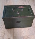 Utrechtse orignele kluis/strongbox met sleutel jaren '40/'50, Ophalen of Verzenden, Gebruikt, Brandkast