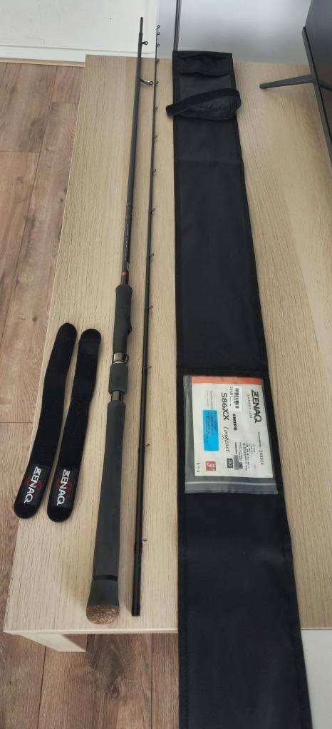 Zenaq Zenaq Snipe S86XX RG, Watersport en Boten, Hengelsport | Roofvissen, Zo goed als nieuw, Werphengel, Ophalen of Verzenden