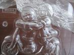 Oude Macrolon Chocoladevorm / WILVA - Kinderen op Step, Antiek en Kunst, Verzenden