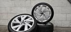 18" VW Golf R-line Bergamo orig velgen winterbanden, Auto-onderdelen, Banden en Velgen, 18 inch, Gebruikt, Banden en Velgen, Personenwagen